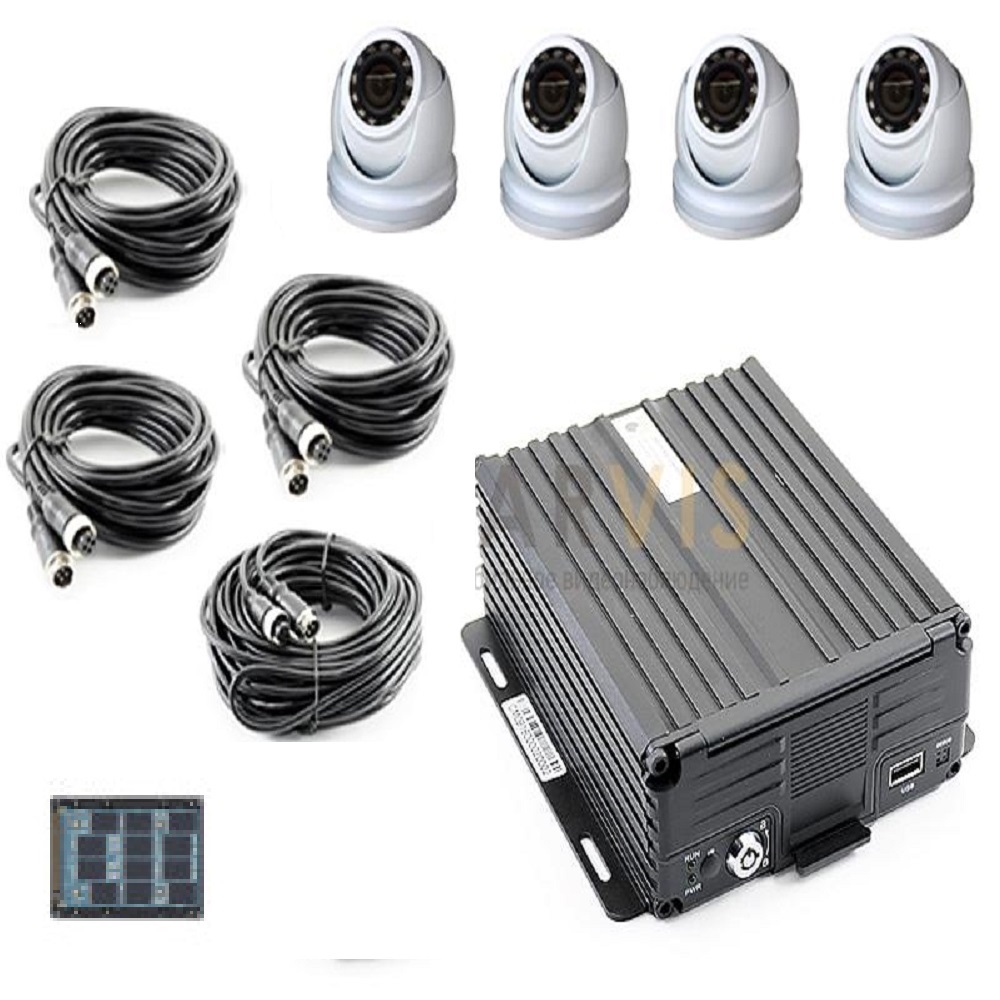 Комплект видеонаблюдения для трамвая и троллейбуса под 969 Постановление СТАНДАРТ - ООО "Где Авто"