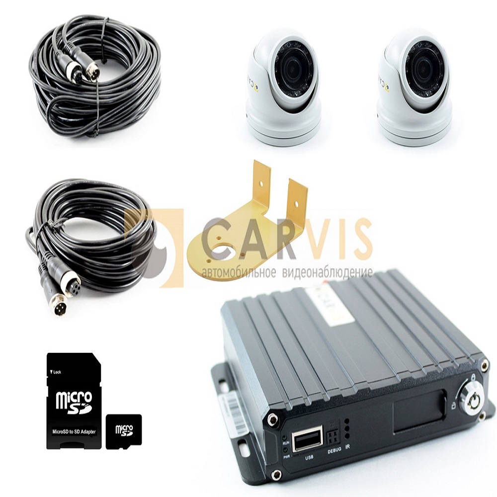 Комплект видеонаблюдения для техники коммунальной службы СТАНДАРТ - ООО "Где Авто"
