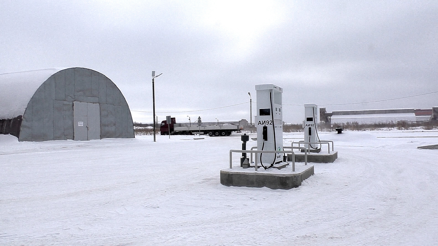 Переоборудование ведомственной АЗС (ПАО "Акрон"), г. Великий Новгород Переоборудование ведомственной АЗС (ПАО "Акрон"), г. Великий Новгород