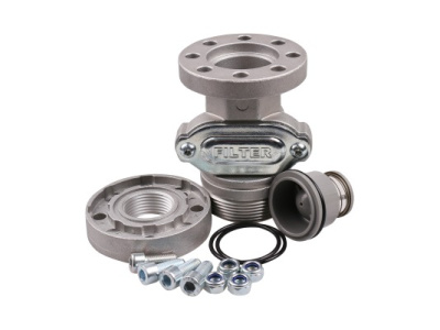 Piusi Drum connector с обратным клапаном и фланцем1