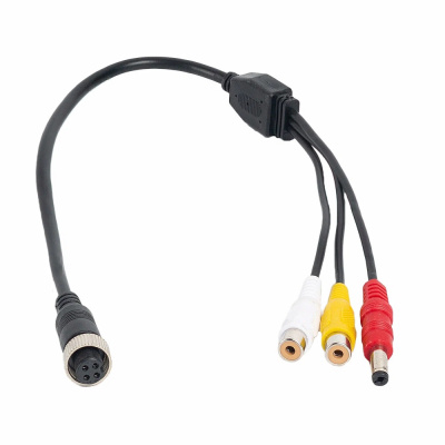 Переходник 4PIN FEMALE – RCA FEMALE для NSCAR 401 (для подключения камер с RCA) - ООО "Где Авто"