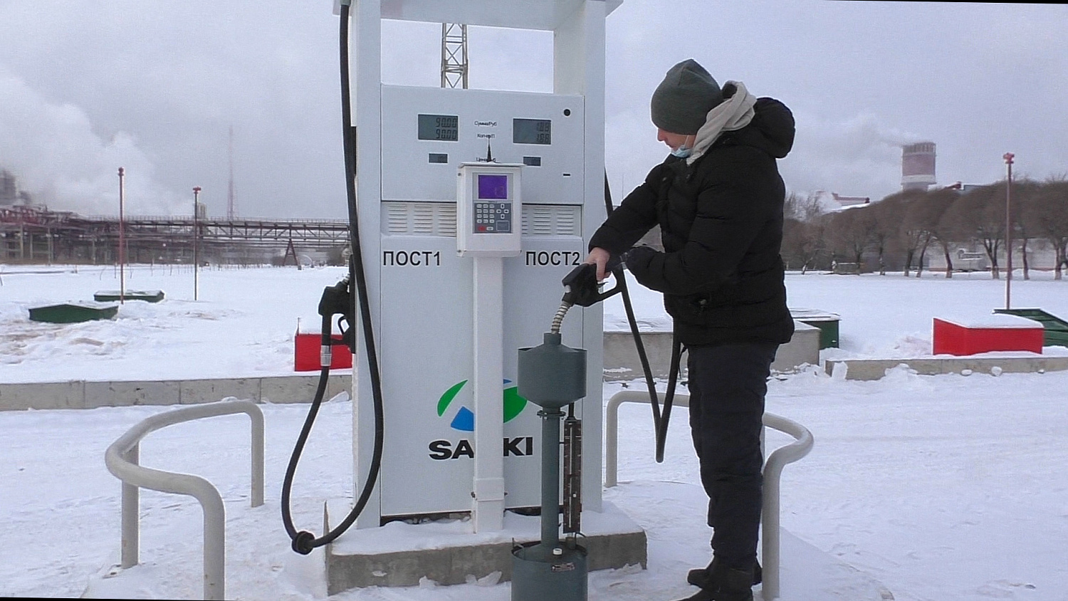 Переоборудование ведомственной АЗС (ПАО "Акрон"), г. Великий Новгород Переоборудование ведомственной АЗС (ПАО "Акрон"), г. Великий Новгород