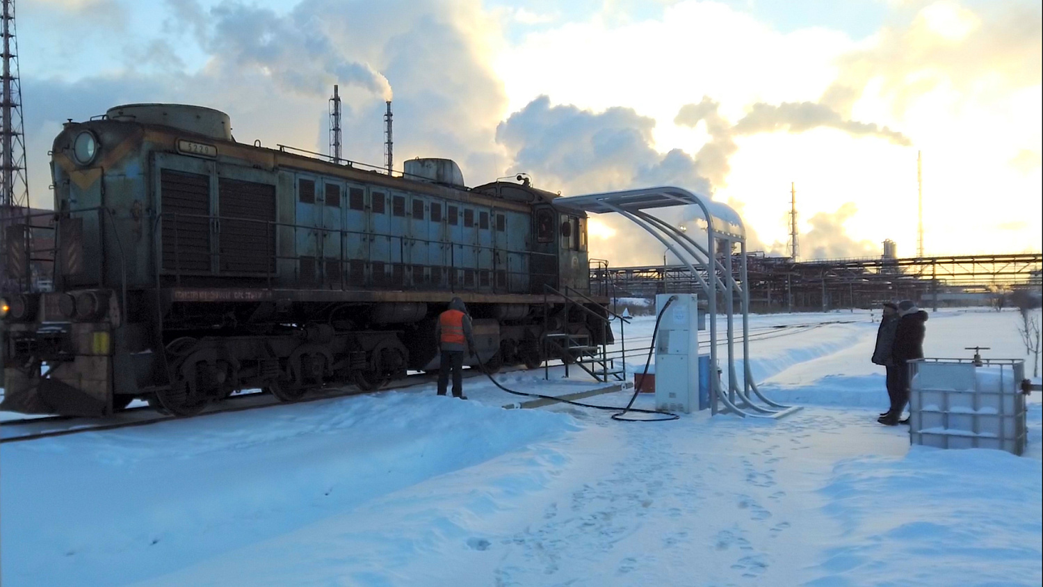 Переоборудование ведомственной АЗС (ПАО "Акрон"), г. Великий Новгород Переоборудование ведомственной АЗС (ПАО "Акрон"), г. Великий Новгород