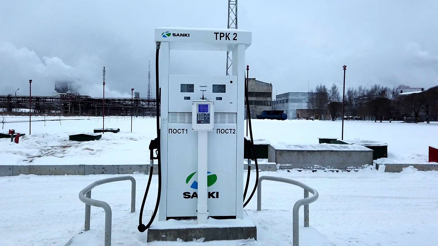 Переоборудование ведомственной АЗС (ПАО "Акрон"), г. Великий Новгород Переоборудование ведомственной АЗС (ПАО "Акрон"), г. Великий Новгород